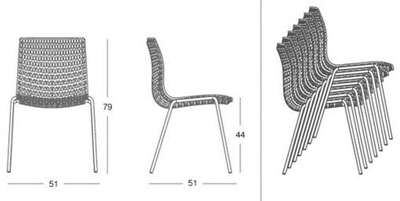 Moire chair ton haas dimensions seating height movisi furniture