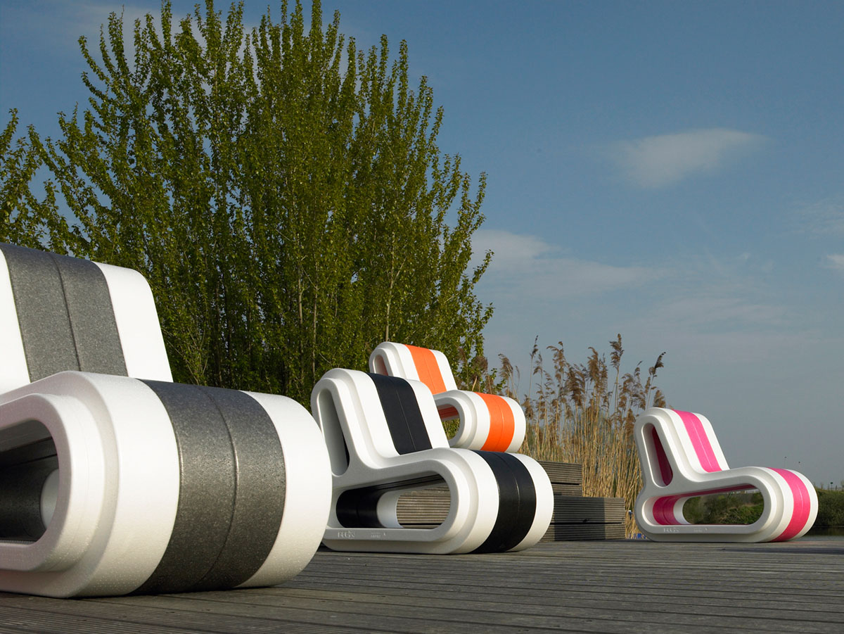 light outdoor sofa waterproof furniture bench movisi modular seating design
