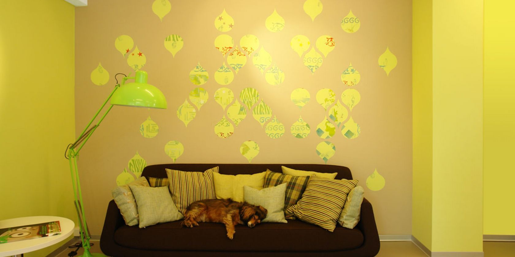 DIY designer wallpaper